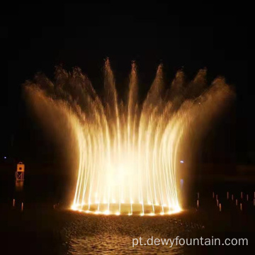 Fonte de água da piscina de parque de jardim ao ar livre de paisagem